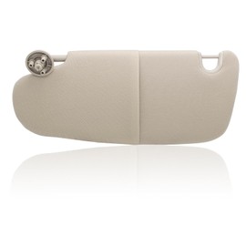 NHILES Left Driver Sun Visor Compatible with 2002 2003 2004 2005 2006 2007 2008 2009 Dodge Ram 1500 2500 3500 Sun Visor Replacement Number 1CT11TL2AA Color: Beige