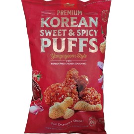 Soban Korean Pantry Premium Korean Sweet and Spicy Puffs  10.58 oz