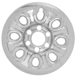 CCI / KEYSTONE (1) 17" CHROME SKIN / LINER / HUBCAP FITS 2005-2013 GMC SIERRA TRUCK IMP-64X-17