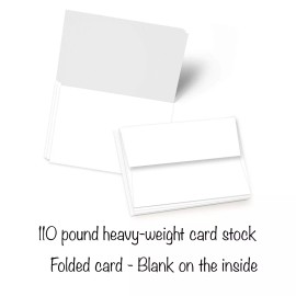 Unbranded 12 All Occasion Notecard Blank with Envelopes thank you cards - Hummingbird