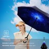 SIEPASA Spar. Saa Double Layer Inverted Umbrella with C-Shaped Handle,