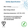 C2G 88520 2 Metre 17 AWG 90 Degree Power Cable