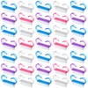 200 Pcs Handle Grip Nail Brush Fingernail Scrub Cleaning Cleaner