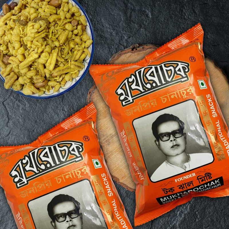 Mukharochak (Kolkata) Sweet and Sour Chanachur Bengali Snack Mix -