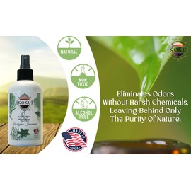 Eucalyptus Spearmint Air Freshener - Room Spray - Odor Eliminator - Deodorizer - Car Air Freshener - Home Spray - Linen Spray - Fabric Refresher - Non-Toxic - Alcohol Free - Made in USA (8 Oz)