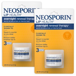 Neosporin Neosporin Lip Health Overnight Renewal Therapy, 0.27 Oz, Pack of 2