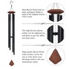 60" Extra Large Wind Chimes for Outside Deep Tone, Sympathy