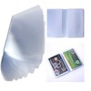 2Pcs Plastic Wallet Insert Credit Card Holder with 10 Page