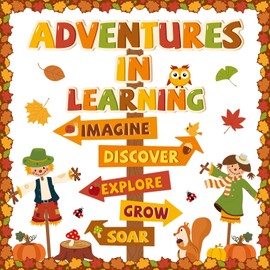 party greeting Winter Bulletin Board Classroom Decorations Adventures in Reading Snowman Snowflakes Penguin Signpost Paper Cutouts Supplies for Christmas Wall Door Decor