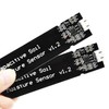 DollaTek 3Pcs Capacitive Soil Moisture Sensor Corrosion Resistant for Arduino
