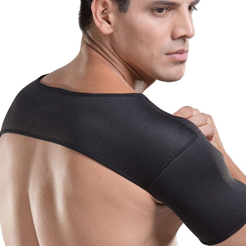 DIYEAH Sports Shoulder Pads Double Shoulder Protection Brace Support for