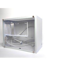 SharGwa PC K88s Matx Case Small Compact Mini Tower Gaming PC Case Supports 33.5cm GPU 240 Water Cooling and ATX/SFX Power Supply (with Transparent Tempered Glass Side Panel)