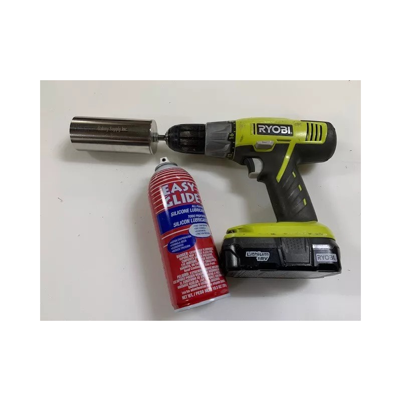 galaxy supply inc Foam Hole Cutter For Tufting .Diameter 1"