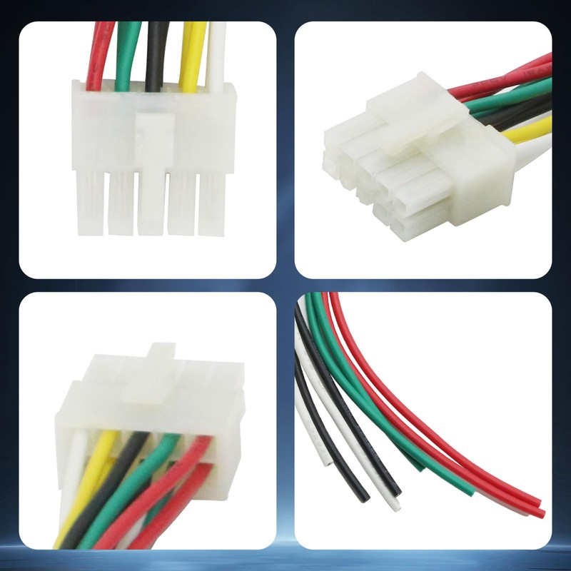 10-pin Harness Plug Compatible with Kicker BassStation Hideaway 11HS8 46HS10