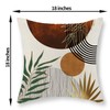 GOLIANDA Boho Pillow Covers 18x18 Set of 2 Green Gold
