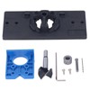 35mm Hinge Hole Saw Jig Drilling Guide Cutter Bit Set