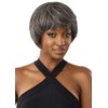 Outre Fab & Fly Full Cap Wig Gray Glamour -