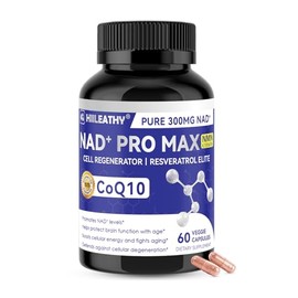 Suplemento NAD+ para hombres y mujeres con resveratrol y CoQ10 promueve la regeneración celular y el NAD+ antienvejecimiento fabricado en Estados Unid