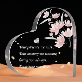 Sympathy Gifts – Memorial Gifts for Loss of Loved One, Funeral Remembrance Decor Ornamento, Duelo Condolencias Regalos para la pérdida de familiares y amigos