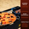 Concord Premium Stainless Steel Paella Pan with Heavy Duty Triply