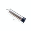 Door Stop Wall or Skirting Mounted Satin Stainless Steel 78mm