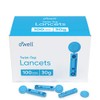 O'WELL Twist Top Lancets, 30 Gauge | for Blood Glucose