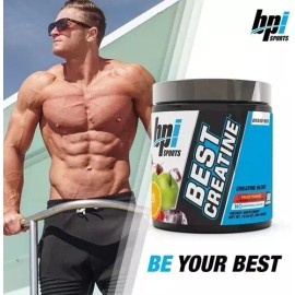 Creatina Bpi Best Creatine (50 Servicios) Con Sabor Sabor Fruit Punch