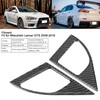 2Pcs Inner Door Speaker Trim Carbon Fiber Cover Left Right