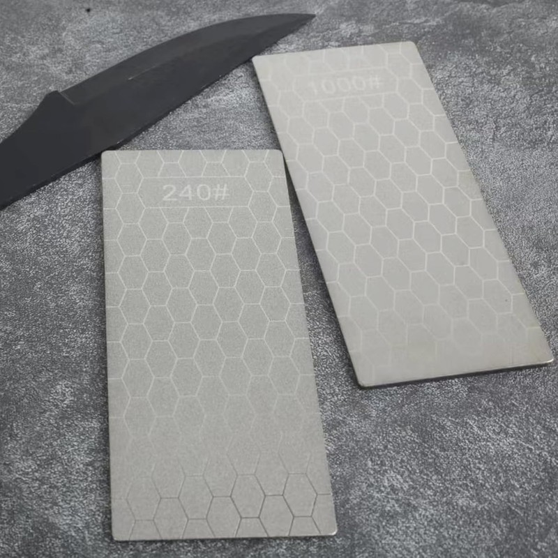 14 Pcs Diamond Sharpening Stone, with Angle Guide and Leather