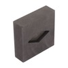 Graphite Crucible Rhombus Shape Metal Refining Scrap Melting Ingot 50
