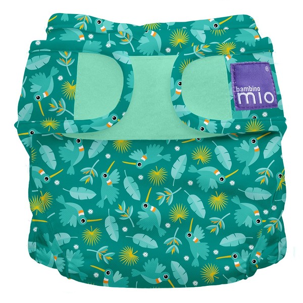 Bambino Mio, mioduo reusable nappy cover, hummingbird, size 2 (9kgs+)