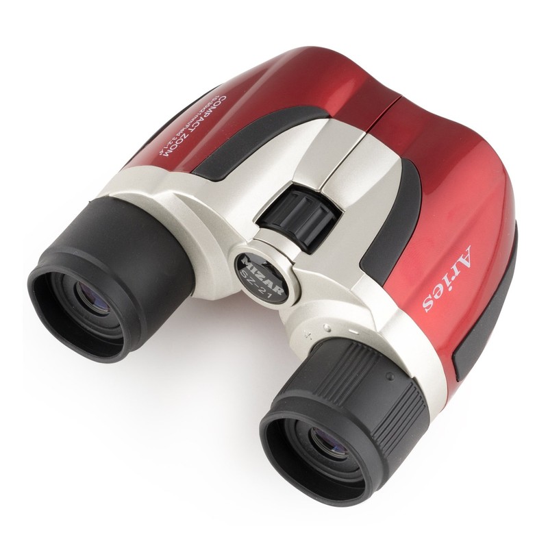 MissarTech SZ-21 RED Binoculars, Magnification, 10-30x, Red