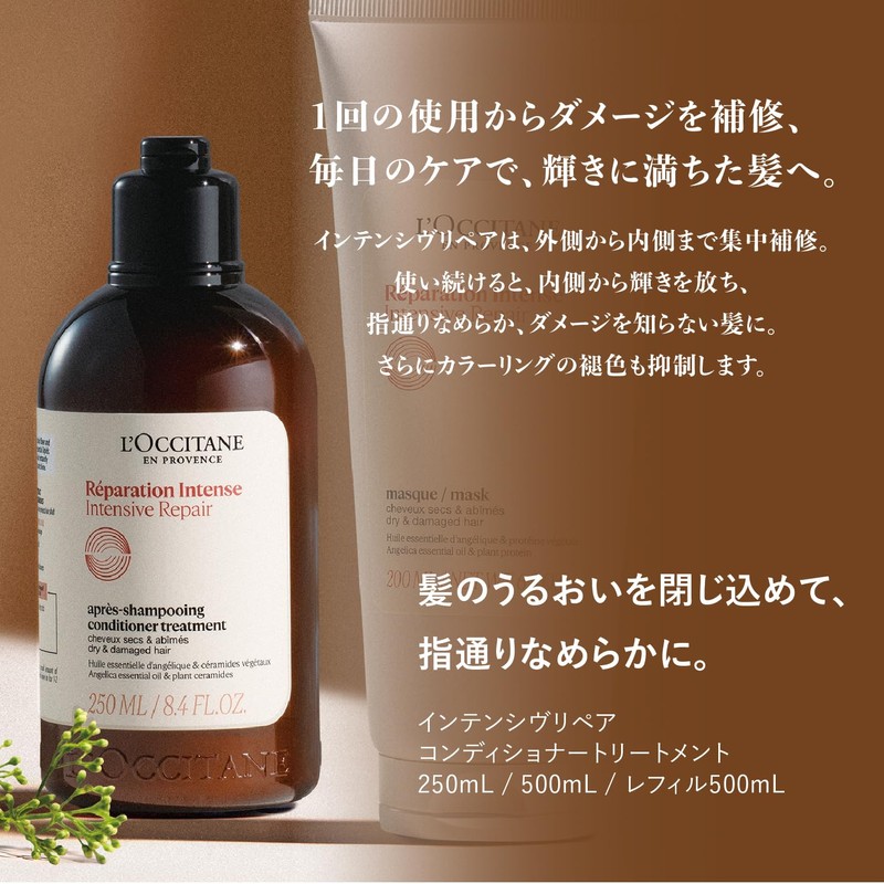 L'Occitane Intensive Repair Trial Damage Care Shampoo Conditioner Set Trial