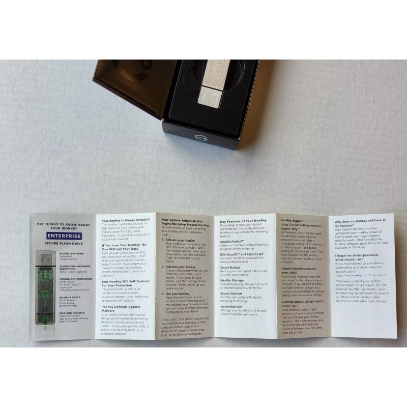 IronKey ENTERPRISE S200 16GB Secure USB Flash Drive Level 3