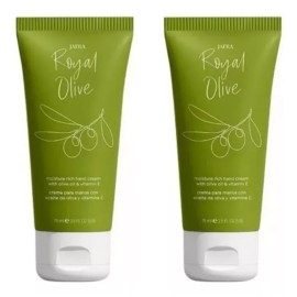Jafra Pack 2 Cremas Con Extracto De Oliva Para Manos 75mlc/u Jafra
