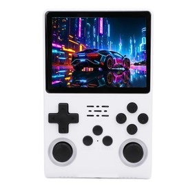 Handheld Game Console, 3.5" IPS 640x480 Screen Retro Handheld Game Console, 256GB Memory 30000 Game Built-in 45 Emulator (WHITE)
