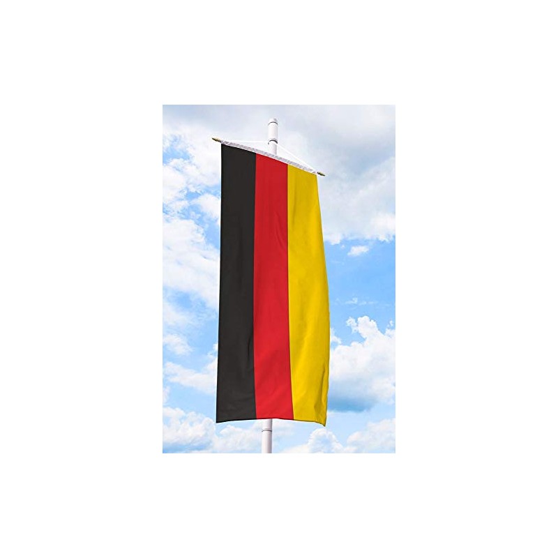 Germany Banner Flag 120 x 300 cm - for Flagpole,