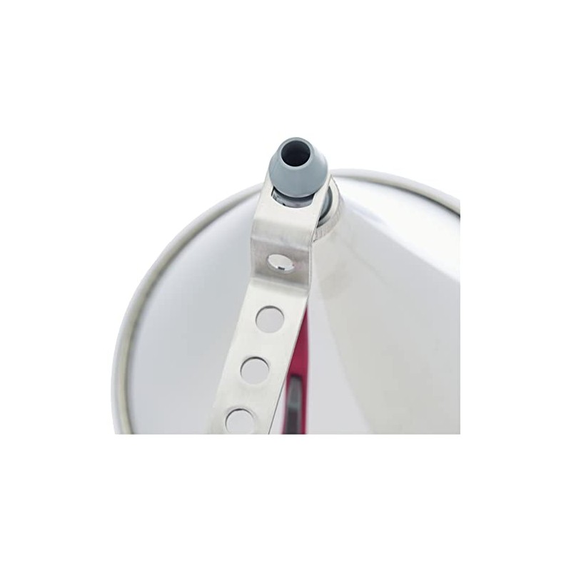 De Buyer Fondanttricher, Edelstahl, pink, 17.4 x 15.8 x 15.8