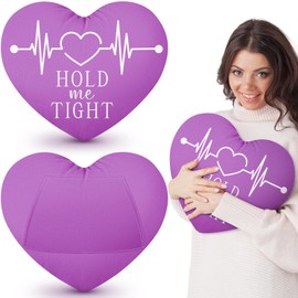 Menkxi Heart Surgery Pillow for After Heart Surgery Open Heart Surgery Pillow Cough Pillow Recovery Gift Pillow Surgery Heart Transplant Gift for Women Men