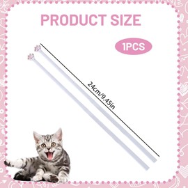 1 Pair Cat Paw Chopsticks, Chinese Chopsticks, Chinese Cat, Non-Slip Cat Paw Design, Ideal for Family Dining, Restaurants, Camping, 24cm