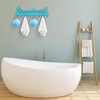 Capoda Pool Towel Rack Metal Hook Rack Wall Mounted Summer