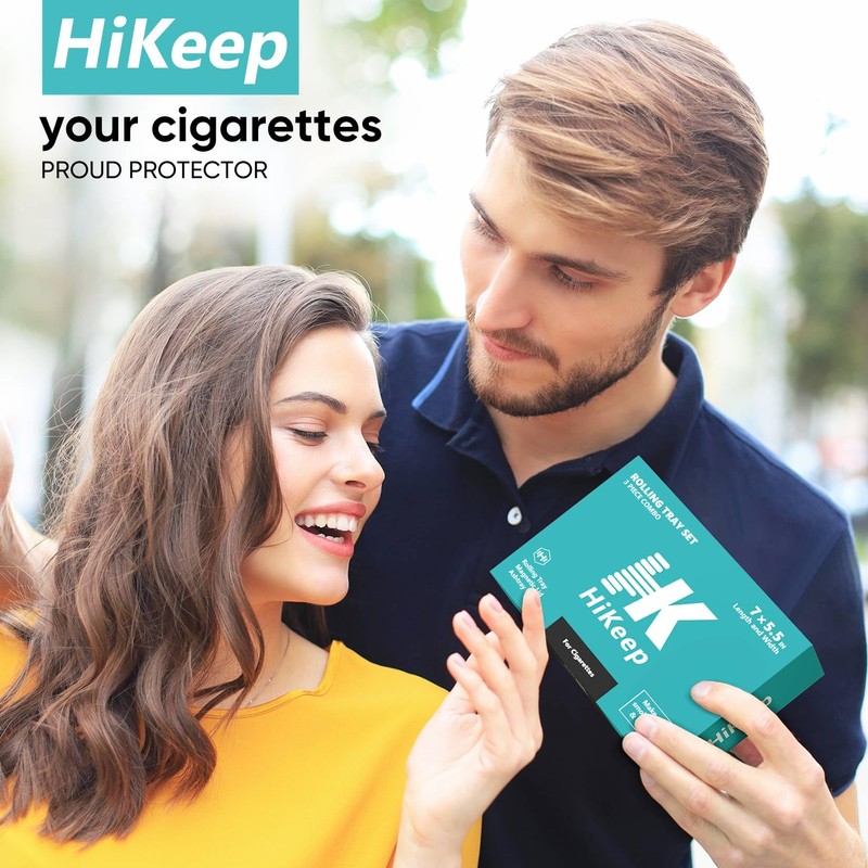 HiKeep Rolling Tray with PVC Soft Magnetic Lid - 7