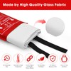 DOKIBI Emergency Fire Blanket, 2 Pack 40” x 40” Fiberglass