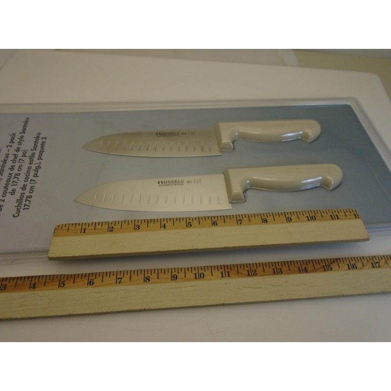Russell International 7" Santoku Knife, 2 count Value Pack