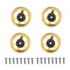 4PCS RC Car Wheel Hub Rim 2.2in Diameter Metal Easy