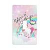 Unicorn Light Switch Cover With Rainbow Scene Decorative 1 Gang