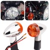 AHL Mortorradblinker Blinkleuchte Blinker Lampe Kit für Yamaha XV250 XV125