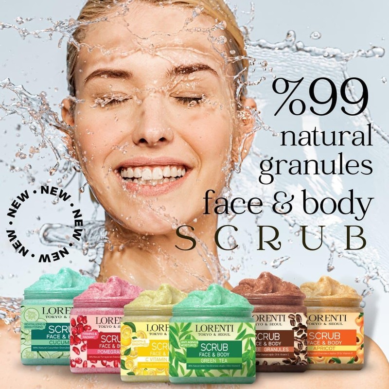 Lorenti Lemon Scrub 500 ML Face & Body | Firming