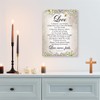 1 Corinthians 13:4-8 Wall Art,Love is Patient Religious Framed Canvas