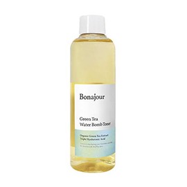 [BONAJOUR] Vegan beauty Organic Green Tea & Hyaluronic Acid Facial Toner for dry skin - Vegan Cosmetics, 100% Pure Natural Moisturizer & High Moisture Type, Anti Aging, Anti Wrinkle, 7.2 fl. oz